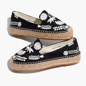 EUC Soludos® Embroidered Ibiza Smoking Slippers Sz 6.5 - Sold Out on Madewell